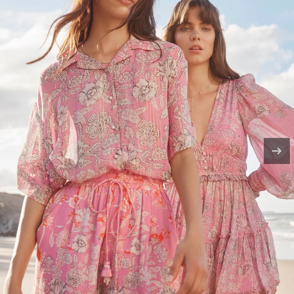 NWT Hemant & Nandita Sidra Shirt sz. L